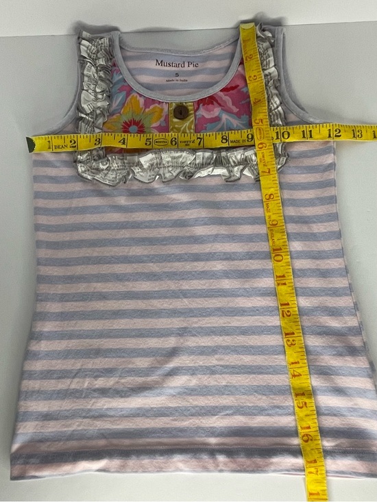 Mustard Pie Girls Twirl Full Circle Skirt With Tank Top Size 5 - Picture 15 of 15